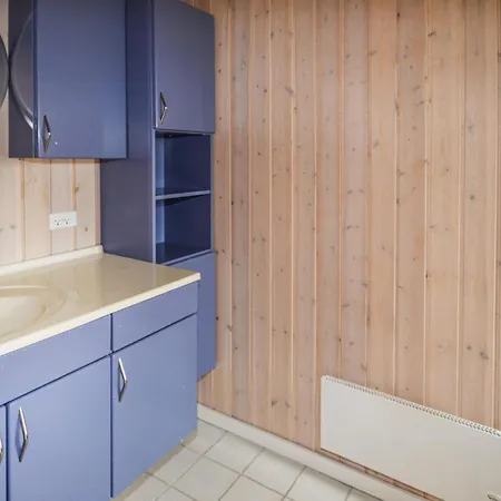 Beach Front Home In Lokken With Sauna *